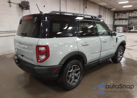 2021 Ford Bronco Sport Badlands z USA, uszkodzony, nr VIN 3FMCR9D91MRA05869